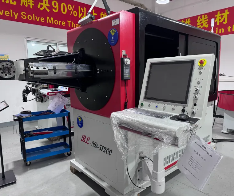 rotary head wire bending machine